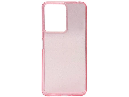Накладка Shiny dust clear Redmi 13C/Poco C65 pink