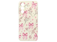Накладка Silicone Print Sweet Bows Samsung A26 vanilla