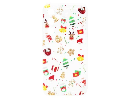 Накладка Silicone Sweet Christmas Camera Samsung A35 clear
