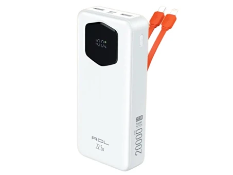 Power Bank ACL PW-140 20000 mAh white