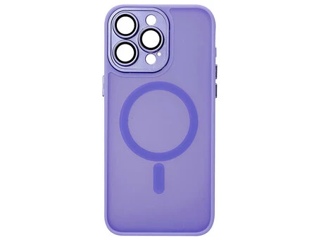Shadow Matt Metal Buttons + Camera MagSafe iPhone 14 Pro purple