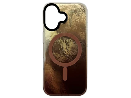 Накладка Shiny Mountain MagSafe iPhone 17 chocolate