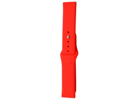 Ремешок Xiaomi Amazfit/Bip/Samsung Silicone 20mm red