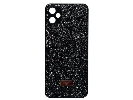 Накладка Level Shining Diamond Samsung A05 black