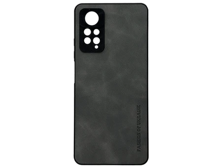 Накладка Nubuck Fashion of Ukraine Redmi Note 11 Pro/Note 11 Pro 5G/Note 12 Pro gray