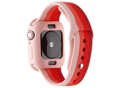 Apple Watch Colorfull 38/40/41/42mm(сер.10) розовый/марсала
