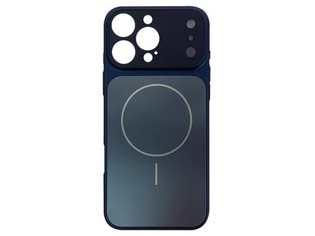 Накладка AG Nano Mate MagSafe iPhone 16 Pro Max midnight blue