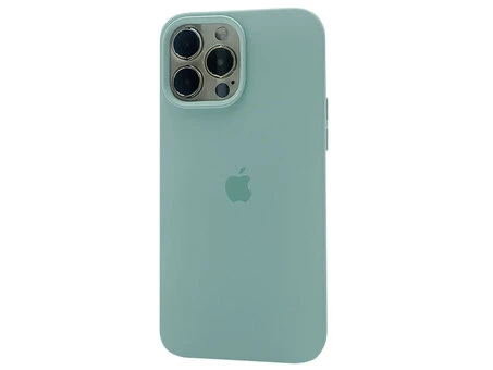 Case soft touch низ iP 13 Pro Max (17) light mint