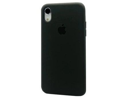 Case soft touch низ iP Xr (34) dark gray