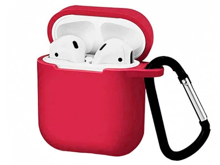Case Soft touch AirPods (36) rose red