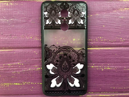 Rock Tatoo Redmi 5+ Белые цветы