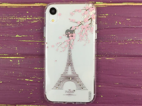 Силікон iPhone Xr Paris diamond