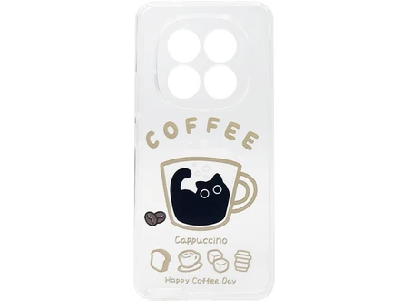 Накладка TPU Clear Joy Redmi Note 15 coffee