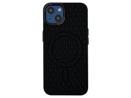 Накладка AirCase MagSafe iPhone 13/14 weaving black