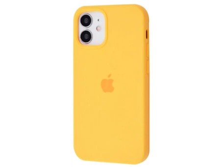 Case soft touch iP 12 mini (04) yellow