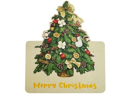 Листівка Новорічна Merry Christmas Christmas tree