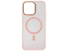 Shadow Matt Metal Buttons MagSafe iPhone 15 Pro Max pink