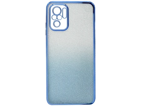 Накладка Ombre Glitter Redmi Note 10/10s/Poco M5s blue