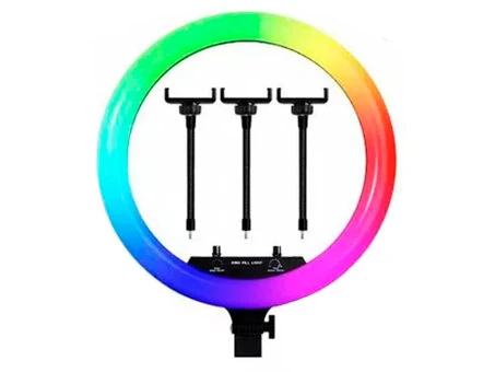 Светодиодная стойка USB RGB MJ36 36см без штатива черная
