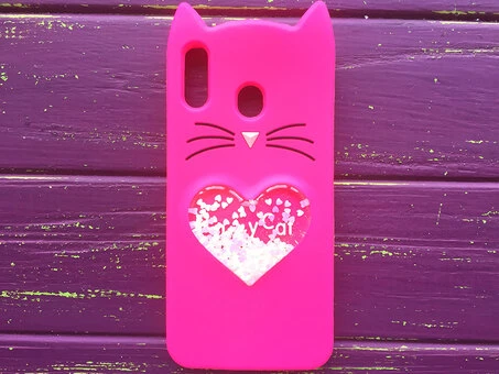 3D CAT'S Love Samsung M20 Hot Pink