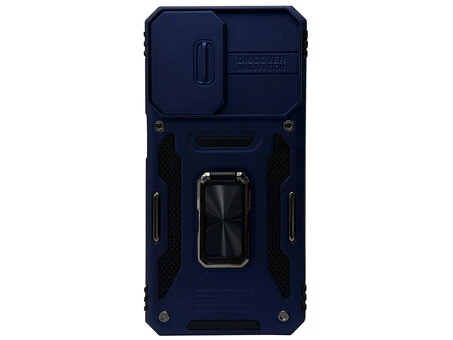 Протиударний Army Ring Hide Camera Samsung A15/M15 blue