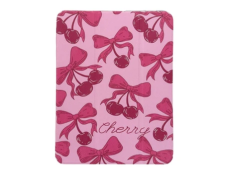 Plastic Cover Print iPad 10 (10.9") з кріпленням для стілусу pink cherries