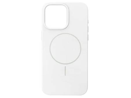 Case soft touch MagSafe низ iP 15 Pro Max (09) white