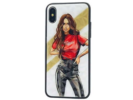 Prisma Ladies iPhone Xs Max Girl Red