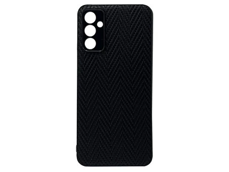 Накладка Leather Weaving Samsung M23/M13 black
