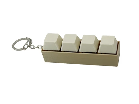 3D Іграшка Keyboard Clicker beige