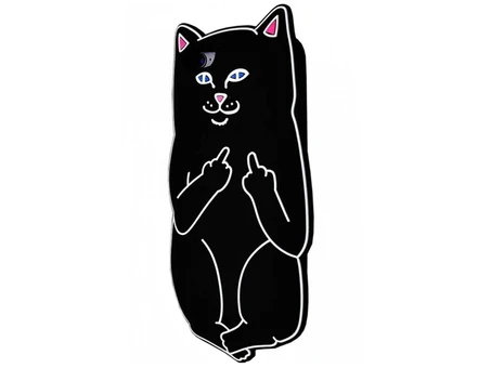 3D Cat Fuck iPhone 7/8/SE 2 Black