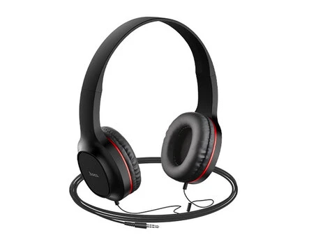 Навушники BIG HOCO W24 black/red