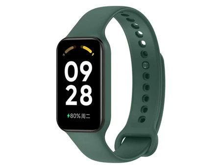 Ремінець силікон Mi Band 8 Active spruce green