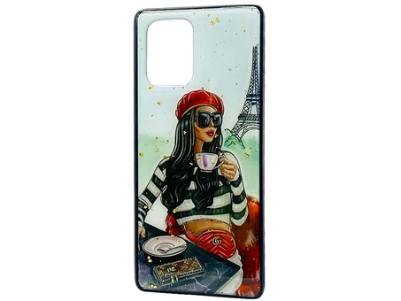 Накладка Confetti Samsung S10 Lite (20) Red beret Paris