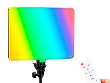 Led лампа відеосвітло 220V RGB PM-36 36см без штатива black