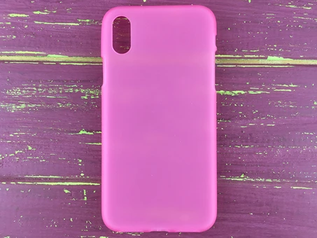 Силікон iPhone X/Xs Pink