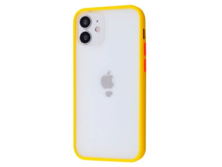 Shadow Matt iPhone 12 mini yellow