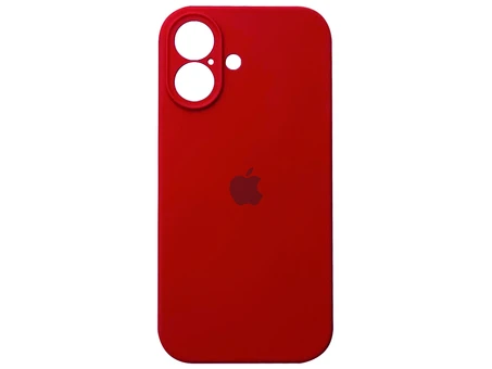 Case soft touch Camera iP 16+ (14) red