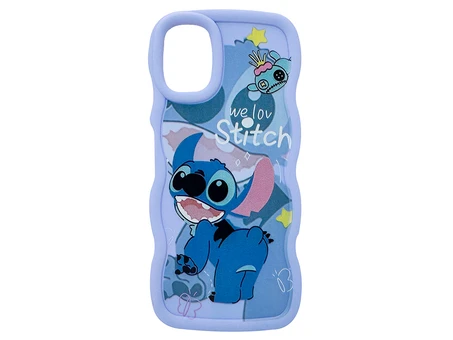 TPU Wavy Sides Samsung A06 Stitch blue
