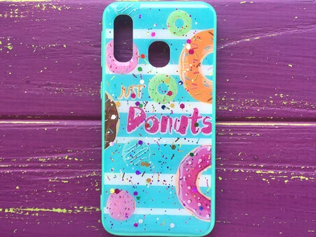 Накладка Summer Samsung A40 donuts