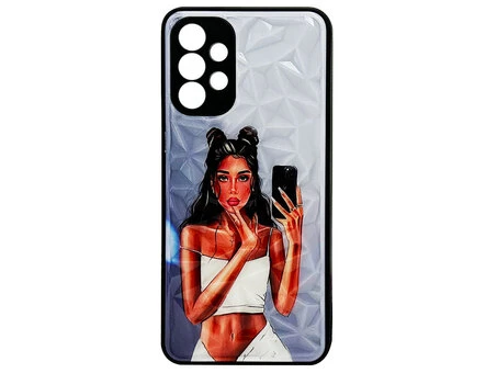 Prisma Ladies Samsung A23 black in white