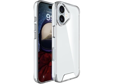 Space Drop Protection iPhone 17 clear