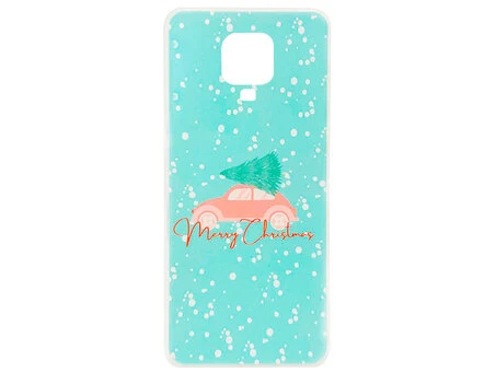 Силиконовый чехол Print для Redmi Note 9s/Note 9 Pro/Note 9 Pro Max Mint holiday