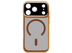 Накладка Metal Protection MagSafe iPhone 17 beige