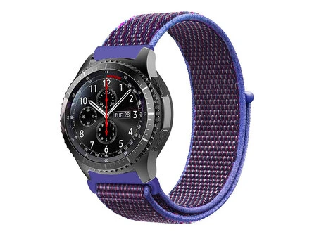 Ремінець Nylon Xiaomi Amazfit/Bip/Samsung 22mm purple