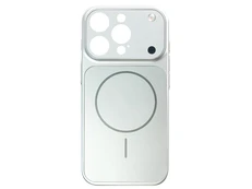 Накладка AG Nano Glass MagSafe iPhone 16 Pro silver
