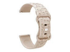 Engraving Silicone Xiaomi Amazfit/Bip/Samsung 22mm leopard skin beige