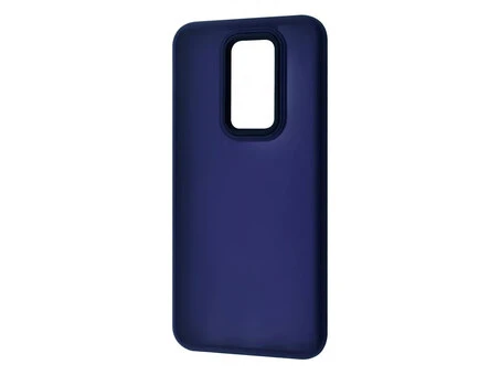 Тёмно-синие матовые металлические кнопки для Redmi Note 9