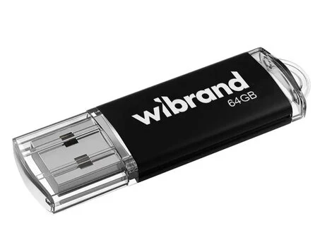 USB Flash 2.0 Wibrand Cougar 64Gb black