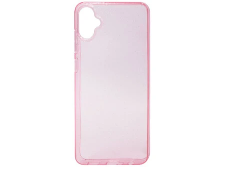 Накладка Shiny dust clear Samsung A05 pink